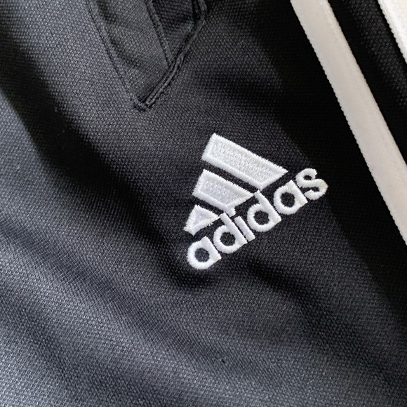 Black Adidas Track Pants - Picture 2 of 5